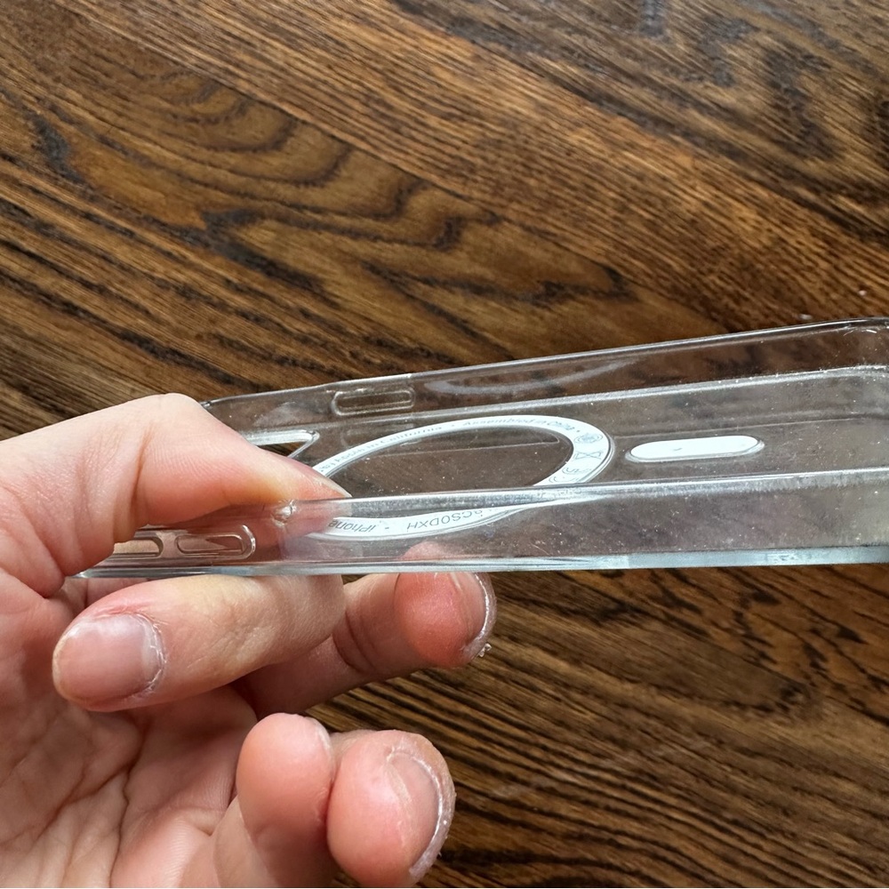 iPhone 12 Pro Clear Protective Phone Case with MagSafe Compatibility - Picture 9 of 12